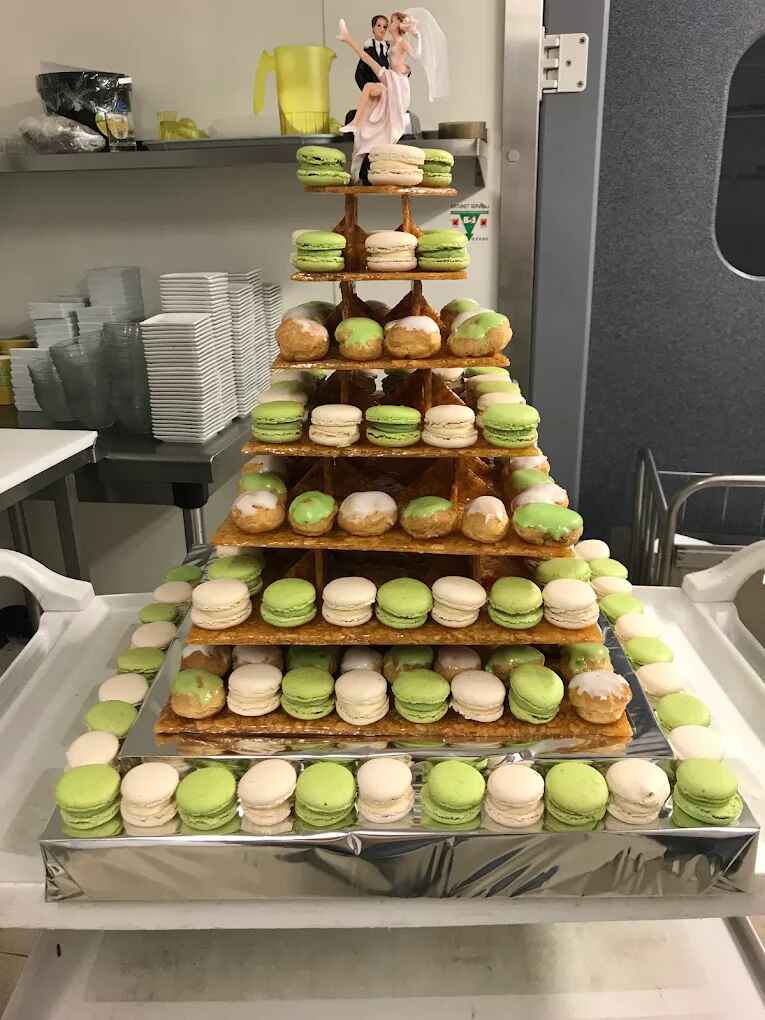 Exemple de pièce montée réalisée par la boulangerie